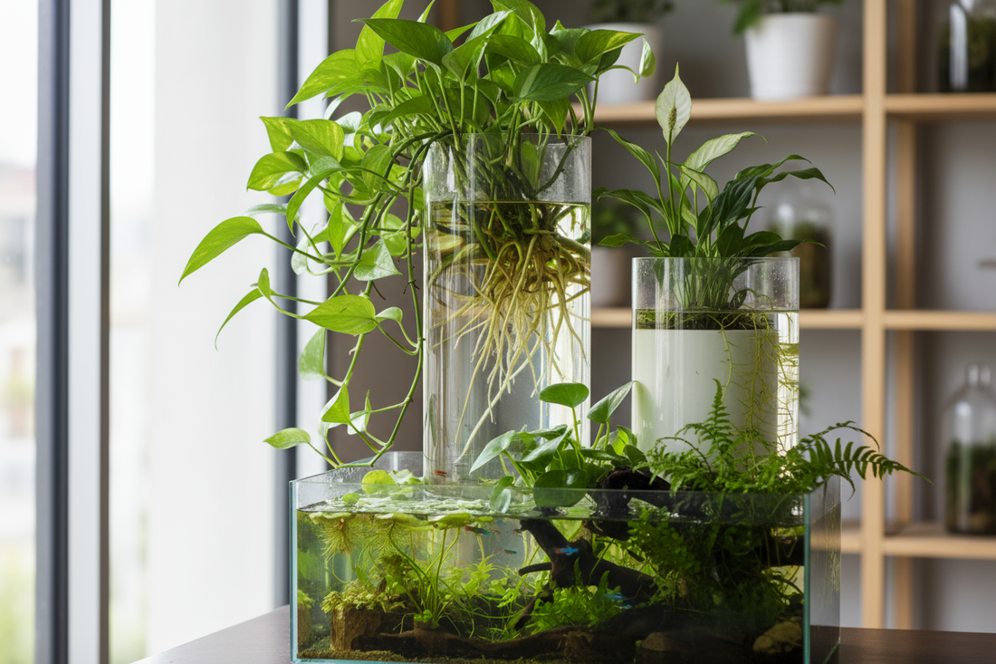 Aquaponics at Home: How Tropical Plants and Fish Create a Thriving Indoor Ecosystem