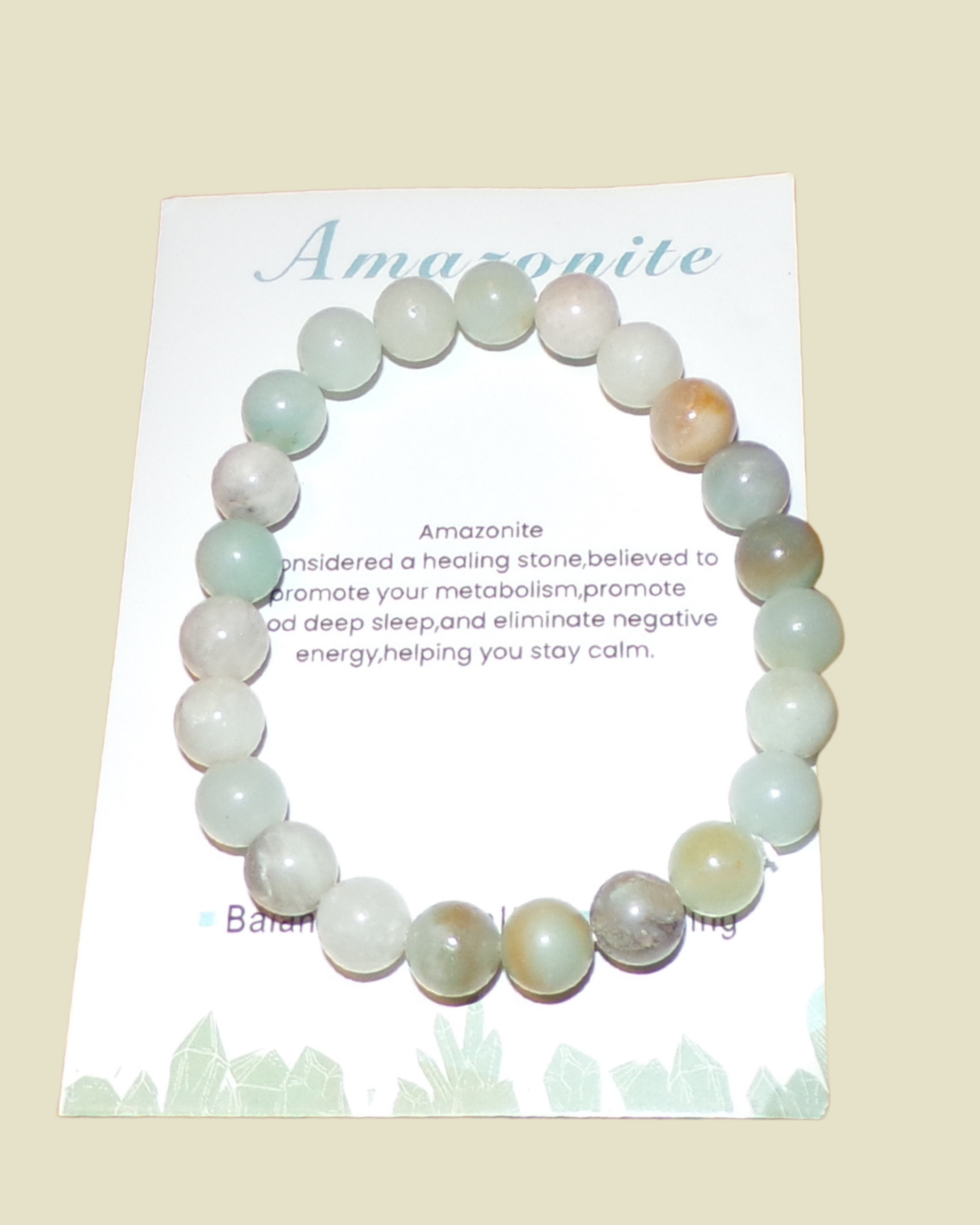 Natural Healing Crystal Bracelets 8mm for Women