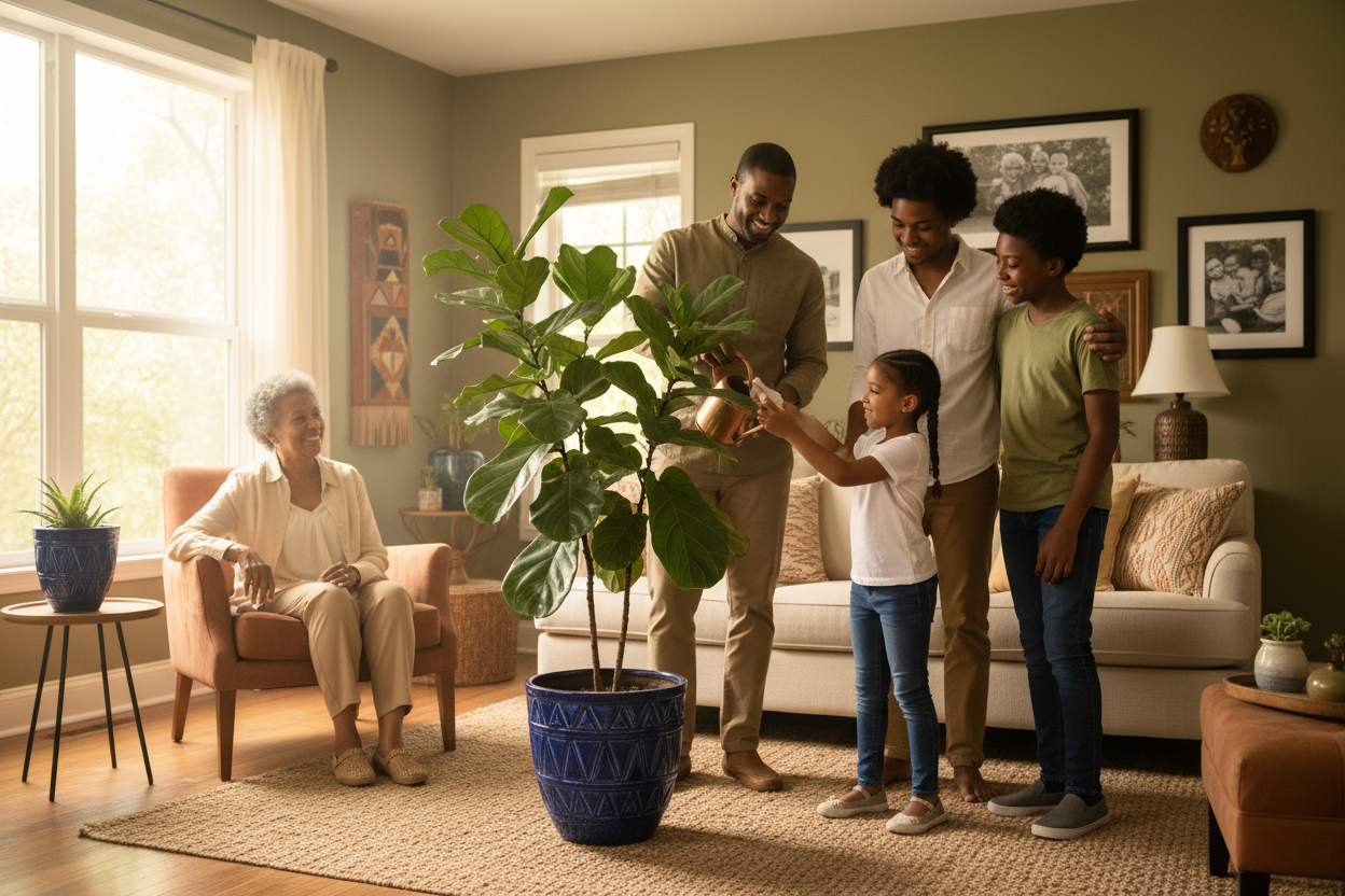 can you make the family diverse , african American 